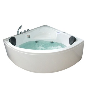 Bañera de hidromasaje triangular, en forma de abanico, <span class=keywords><strong>para</strong></span> dos personas, con función de calentamiento a temperatura constante. - Product Image 4