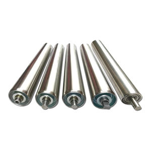 بكرات ناقلة من الفولاذ المقاوم للصدأ المغطى بالمطاط غير المزودة بالطاقة للبيع بالجملة من الشركة المصنعة عبر الحدود لأنظمة خطوط التجميع - Product Image 5