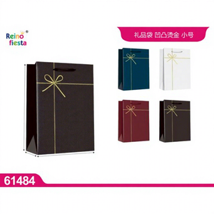 Sacchetti Regalo in Lamina d'Oro Goffrata Peiyong Modello 61484 195x8x235cm, Soluzione di Imballaggio Premium all'Ingrosso - Product Image 1