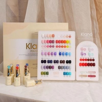 Vernis à Ongles Klana 15 ml, Kit 60 Couleurs, Vernis Gel Semi-Permanent "Soak Off" UV LED, Personnalisation de Logo