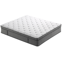 Matelas hybride moderne écologique à ressorts ensachés et mousse à mémoire de forme en gel, épaisseur 20 cm, doux, pour l'école, l'hôpital, l'hôtel et la chambre à coucher