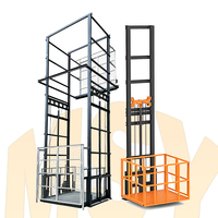 Monte-charge hydraulique électrique robuste sur rail double de 3 tonnes sur mesure pour usine, usine de fabrication et atelier