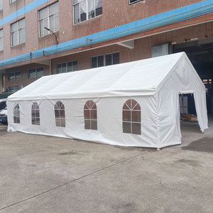 Carpa de <span class=keywords><strong>Camping</strong></span> Grande de 5x10m, 550G, PVC, con Estructura de Acero para las Cuatro Estaciones, Impermeable, para Eventos Comerciales, Exposiciones, Bodas - Product Image 2