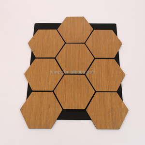 Panel Acústico de Madera con Secciones Cóncavas, Convexas e Irregulares, con Capa de Fieltro de Alta Densidad para una Máxima Absorción de Graves - Product Image 4