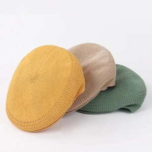 Sombrero <span class=keywords><strong>de</strong></span> Pintor Clásico fino <span class=keywords><strong>para</strong></span> mujer y niña, boina transpirable <span class=keywords><strong>de</strong></span> malla, Retro, a la moda, Verano - Product Image 5