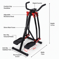 Appareil de fitness personnalisable : Cross-trainer, Air Walker, Glider, Elliptique à mouvement latéral pour usage domestique