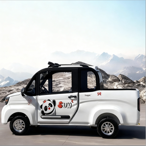 Achats en gros : Camionnette électrique de livraison 60V à moteur unique, 45 km/h, avec sièges en cuir et caméra arrière pour la circulation urbaine - Product Image 3