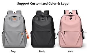 Mochila de Nailon Impermeable de Gran Capacidad Personalizada, con Logotipo Personalizado, Antirrobo, para Estudiantes, Viajes Inteligentes, para Hombre - Product Image 3