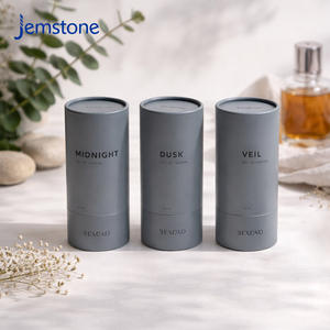 กล่องบรรจุภัณฑ์ทรงกระบอกแก้วแบบเป็นมิตรกับสิ่งแวดล้อมพร้อมโลโก้สั่งทำ กล่องกระดาษแข็งทรงกระบอกสำหรับบรรจุภัณฑ์น้ำหอม บรรจุภัณฑ์หลอดกระดาษคราฟท์ - Product Image 6