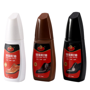 Cire liquide pour chaussures personnalisée en usine, 75 ml, nourrissante et anti-moisissure, soin du <span class=keywords><strong>cuir</strong></span> pour la réparation des chaussures, toutes saisons - Product Image 4