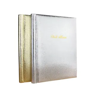 Xoắn Ốc Ràng Buộc Giấy Bìa Album Ảnh 11 Inch Tự Dính Wedding Scrapbook Bán Buôn Khô Núi Tấm Cuốn Sách Ảnh 225*280 Mét