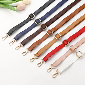 Sangle d'épaule réglable en cuir PU pour femme, 1,8 cm x 130 cm, sangle <span class=keywords><strong>de</strong></span> remplacement pour <span class=keywords><strong>sac</strong></span> bandoulière, ceinture <span class=keywords><strong>de</strong></span> <span class=keywords><strong>sac</strong></span> DIY - Product Image 2