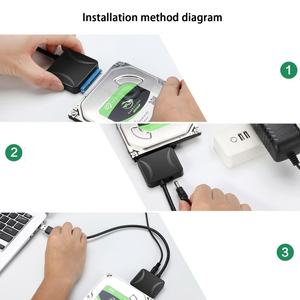 Cable <span class=keywords><strong>adaptador</strong></span> <span class=keywords><strong>USB</strong></span> 3,0 <span class=keywords><strong>a</strong></span> SATA 3 Sata <span class=keywords><strong>a</strong></span> <span class=keywords><strong>USB</strong></span>, Cables <span class=keywords><strong>de</strong></span> conversión compatibles con <span class=keywords><strong>disco</strong></span> <span class=keywords><strong>duro</strong></span> SSD HDD externo <span class=keywords><strong>de</strong></span> 2,5 pulgadas 3,5 - Product Image 6