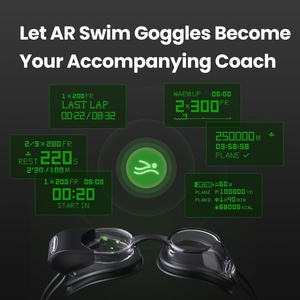<span class=keywords><strong>Gafas</strong></span> <span class=keywords><strong>de</strong></span> Natación <span class=keywords><strong>Inteligentes</strong></span> AR Profesionales para Adultos, para Competencia, con Pantalla <span class=keywords><strong>de</strong></span> Datos, Antivaho, Impermeables y con Protección UV - Product Image 4