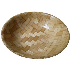 Ensaladera de Bambú de 8 Pulgadas (20 cm), Ecológica, para Camping, Novedosa, de Alta Calidad, Vajilla para el Hogar, Logotipo Personalizado, Embalaje Seguro - Product Image 1