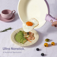 Batterie de cuisine personnalisée, poêles à frire avec poignée amovible, ensemble de 9 pièces, batterie de cuisine antiadhésive amovible
