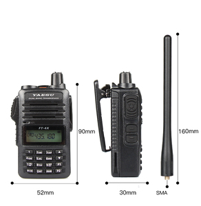 Radio Bidireccional Yaesu FT-4XR, Transceptor FM Portátil de Doble Banda de 5W, Walkie Talkie de Largo Alcance para Senderismo, Camping y Viajes por Carretera - Product Image 4