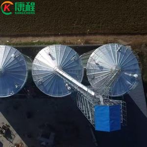 Silo à alimentation pour animaux de ferme, volailles, chèvres, poulets, porcs, assemblage en acier galvanisé, capacité de 500T à 15000T, meilleur prix numérique - Product Image 2