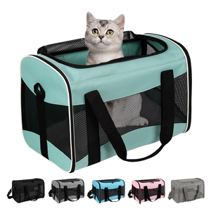Pet Travel <b>Bag</b> Dog Expandable Carrier Airline Approved Foldable Fashion Zipper Large Waterproof Cat Outdoor Square Oxford Animal - Product Image 6
