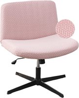 Chaise de bureau pivotante moderne en tissu, réglable en hauteur, avec structure en fer ergonomique, idéale pour la maison, le bureau, le salon et la chambre à coucher – Nouveauté 2026, Vente Flash
