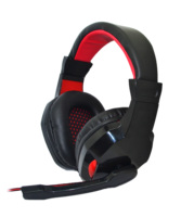 Casque de jeu stéréo flexible, casque de jeu compétitif avec microphone, prise casque 3,5 mm, casque filaire supra-auriculaire