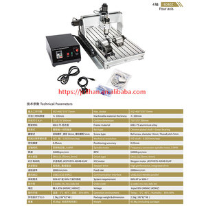 Router CNC LIHAN 3040 de Alta Calidad, Aluminio 6061, 3/4 Ejes, Husillo de 0.8/1.5/2.2kW + Motor, Control NC Studio/Mach3 3 - Product Image 2