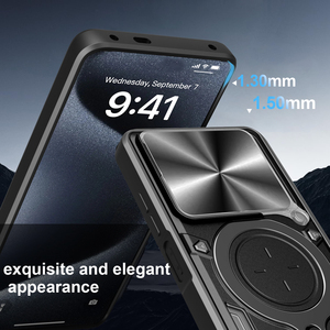 Protector de cámara más vendido, cobertura completa, carga inalámbrica, soporte magnético, armadura, funda de teléfono para Itel A50 4G A60 A60S <span class=keywords><strong>A70</strong></span> - Product Image 4