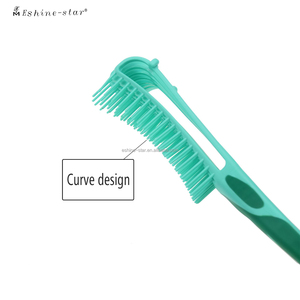 Cepillo y alisador de <span class=keywords><strong>pelo</strong></span> desenredante personalizado al por mayor mejor para cabello húmedo y seco iónico con paleta de ventilación hecha de nailon - Product Image 6