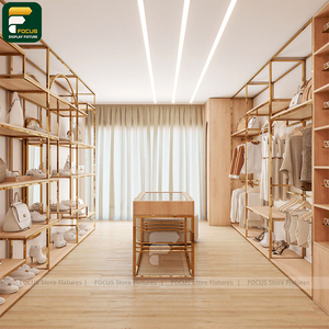 ชั้นวางเสื้อผ้าเคลือบสีฝุ่นแบบแข็งแรงทนทานสำหรับร้านค้าปลีก - Product Image 6