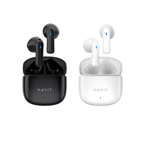 Havit GT-T05 प्रकार सी ईरफ़ोन प्रो 4 मिनी Earbuds Audifonos Tws हेडसेट कान कलियों के लिए हेडफोन वायरलेस Earbuds इयरफ़ोन फोन