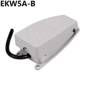 EKW-5A-B Foot Switch EKW5A-B Foot ON Pedal Metal Aluminum Shell Pedal Belt Food Control for spot welding machine welder