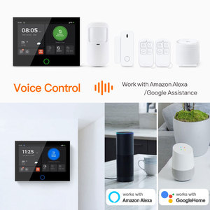 Hệ thống báo động an ninh gia đình màn hình cảm ứng 7 inch Tuya Smart WiFi/4G GSM với pin dự phòng PST-G74-4GEU - Product Image 5