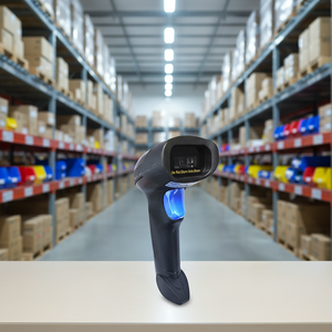 Lecteur de codes-barres sans fil <span class=keywords><strong>portable</strong></span> 2,4 G pour codes-barres 1D et 2D, utilisation en vente au détail, logistique industrielle, en stock - Product Image 5