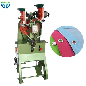 Automatic Small Leather Riveting Machine Eyelet Punch Machine for Paper Bag