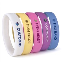 Bracelet en silicone à changement de couleur UV, personnalisable avec impression et gravure, pour événements, vente en gros du fabricant, prix abordable