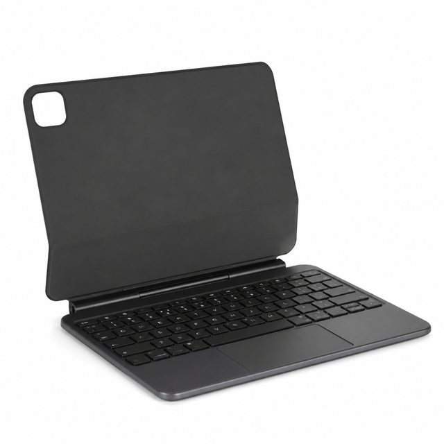 New Ergonomic Scissor Switch Detachable Magnetic Tablet Keyboard Case for iPad Pro 12.9 RGB Backlit Slim Protective Cover