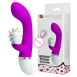 Dil yapay penis vibratör kadınlar için isıtma meme enayi sıkı Oral yalama klitoris Masturbate teşvik erotik seks oyuncakları kadın için