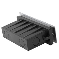Lampe LED rectangulaire LanVol L195mm pour piscine, DC24V 9W RGB, contrôle externe, lumière sous-marine pour bassin et fontaine