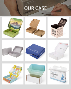 Wholesale Cheap Recycled Folding Gift Boxes Airplane <b>Shipping</b> Paper <b>Box</b> Flat Pack with Adhesive Tape for Fast Mailing - Product Image 3