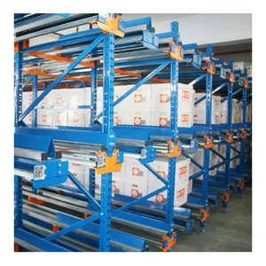 Armazém Heavy Duty Empilhamento Metal Storage Pallet Racks Armazém Armazenamento Tecido Roll Rack