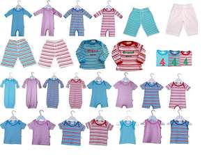 Latest 2025 High Quality New Born <b>Baby</b> Clothes 100% Pure Soft Cotton Short Sleeves Light Blue <b>Baby</b> Rompers At Wholesale Rates - Product Image 2