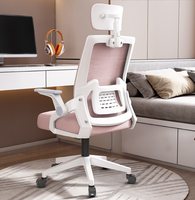 Chaises de bureau Chine : Chaise ergonomique à dossier haut entièrement en maille avec appui-tête réglable – Spécifications
