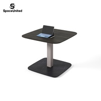 Table de réunion simple et design SpaceUnited pour café, bureau, négociations, table carrée et ronde, petite table de réunion