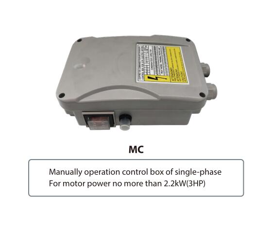 Pump Accessories Single Phase Control Box Deep well Water Pump
