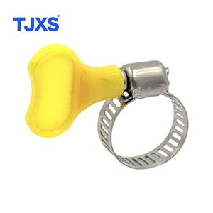 Klem Selang Plastik Gagang Plastik Tipe Kunci Amerika, Klem Plastik Gagang Adjustable, Klem Lepas Cepat - Product Image 4