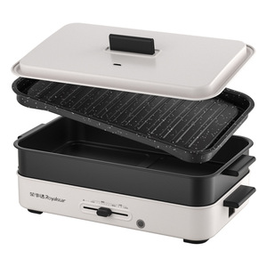 Royalstar Electric Grill And Hot Pot Combo 3L Non Stick With PTFE Coating For Indoor Cooking - Product Image 4