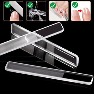 Lime à <span class=keywords><strong>ongles</strong></span> en verre de voyage Double face coupe des <span class=keywords><strong>ongles</strong></span> bande de frottement limes à <span class=keywords><strong>ongles</strong></span> en verre nano - Product Image 4