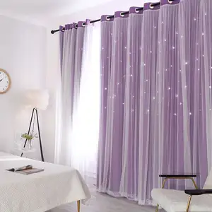 2024 venta al por mayor sala de estar confeccionada estilo americano hotel de lujo jacquard cenefa cortina diseño hogar cortina barata para ventanas