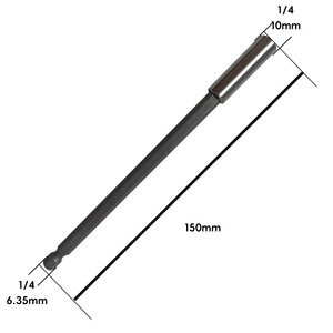 You Luke Extended Bit 150mm 1/4 Shank Black Oxide Drill Bit Set - Product Image 1