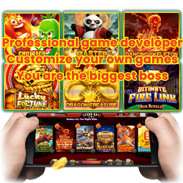 USA Popular Gaming Platforms Solution Software App Developer Online Fish Game Software to Be Distributor Agent Sell Credits